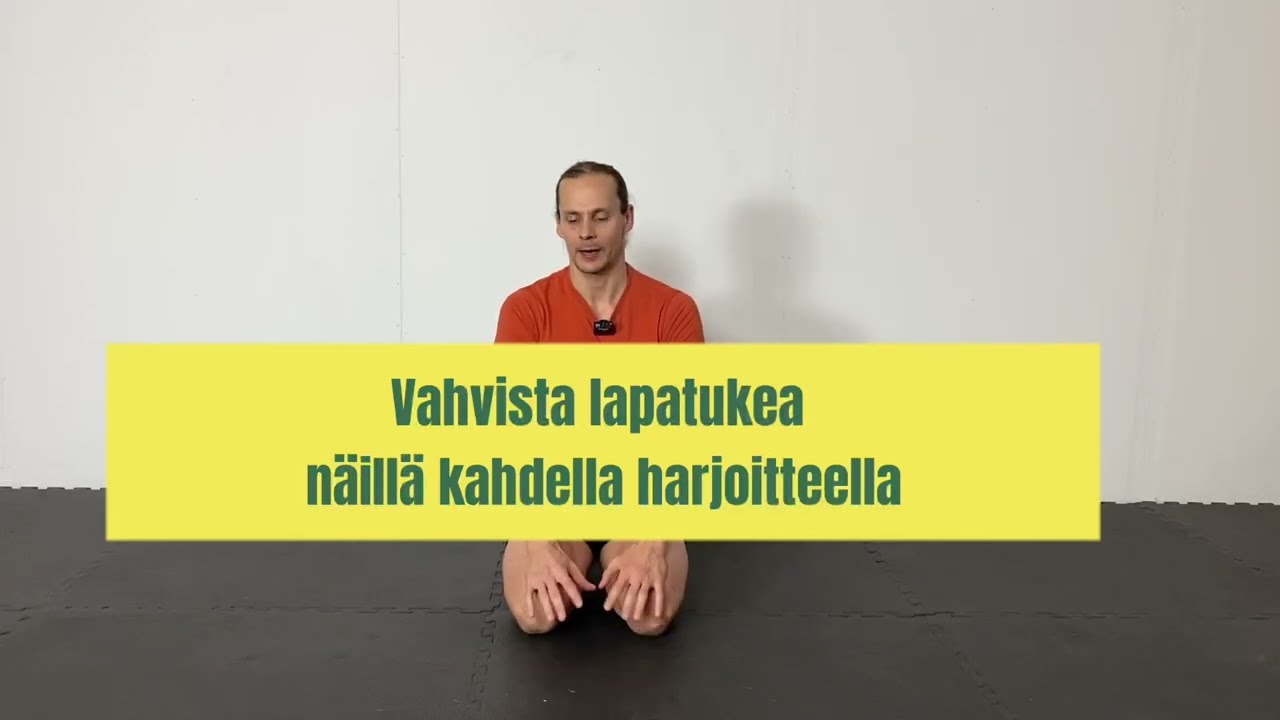 Testaa näitä kahta harjoitetta lapatuen vahvistamiseen!