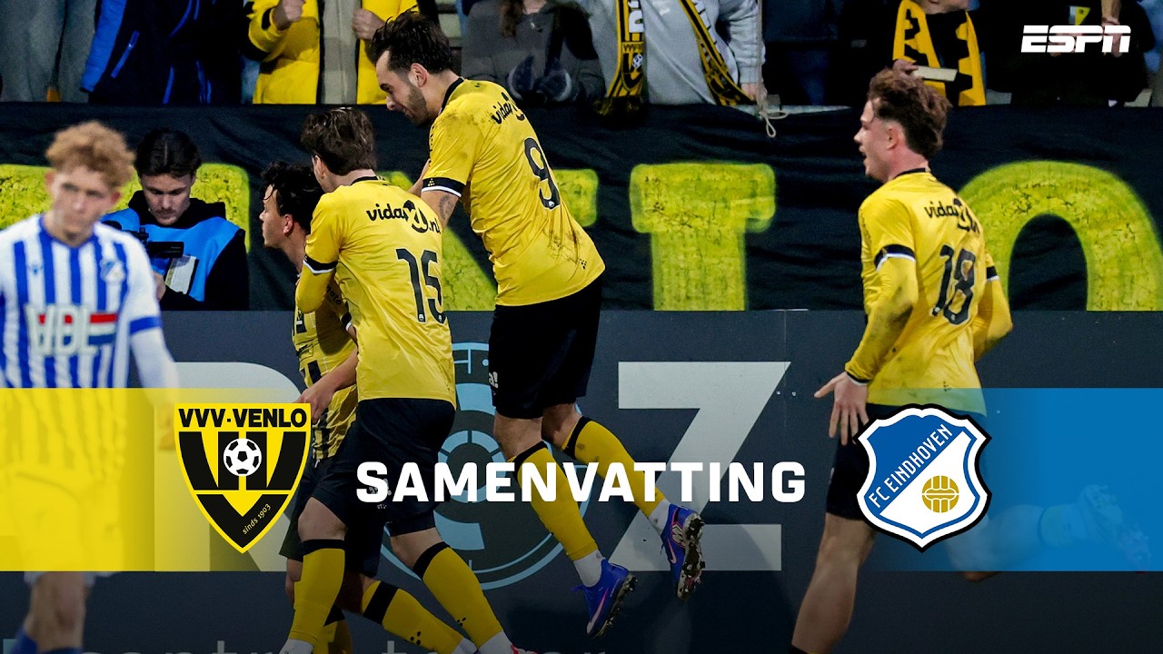 Rebound benut na SCHITTERENDE OMHAAL!🚲 | Samenvatting VVV-Venlo - FC Eindhoven