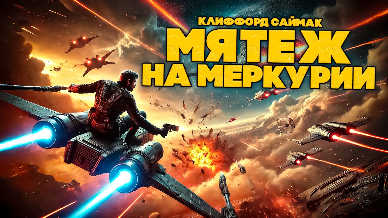 Клиффорд Саймак - МЯТЕЖ НА МЕРКУРИИ | Аудиокнига (Рассказ) | Фантастика