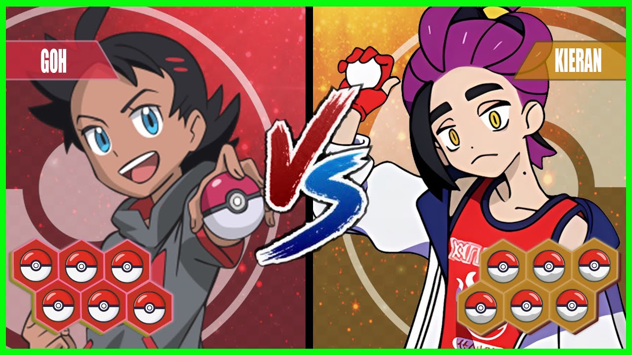 Pokémon Battle Pedia: Goh Vs Kieran