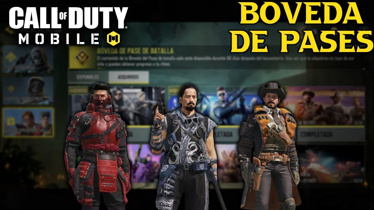 COMPRANDO💲 PASES ANTIGUOS | BÓVEDA DE PASES | COD MOBILE 🔫
