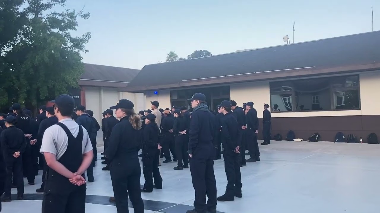 Cadets Attend Formation Monday, Wednesday, Friday @ 0720 | CSU Maritime Academy