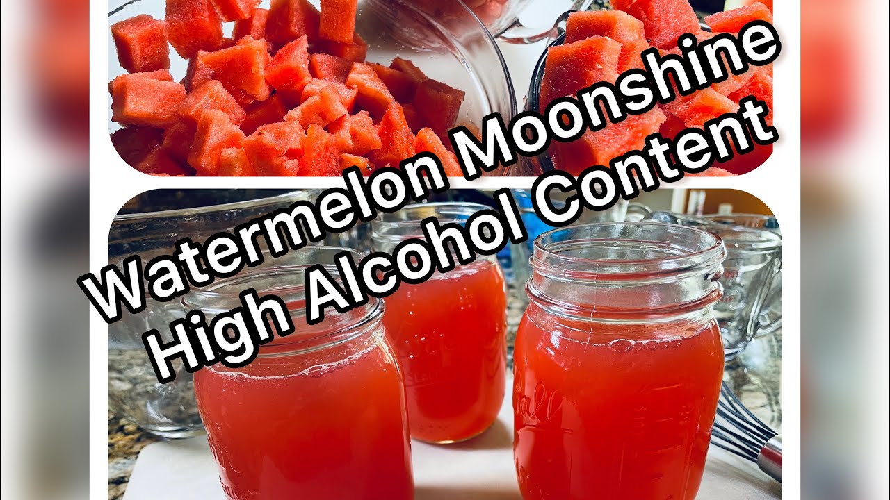 Watermelon Moonshine - High Alcohol Content Version #moonshine #watermelonmoonshine #watermelon
