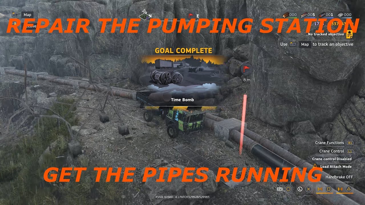 Roadcraft Repair The Pumping Station And Get The Pipes Running