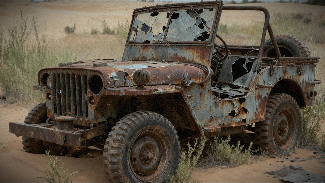 Полная реставрация Willys Jeep 1942 года времён Второй мировой войны | Возрождение героя войны