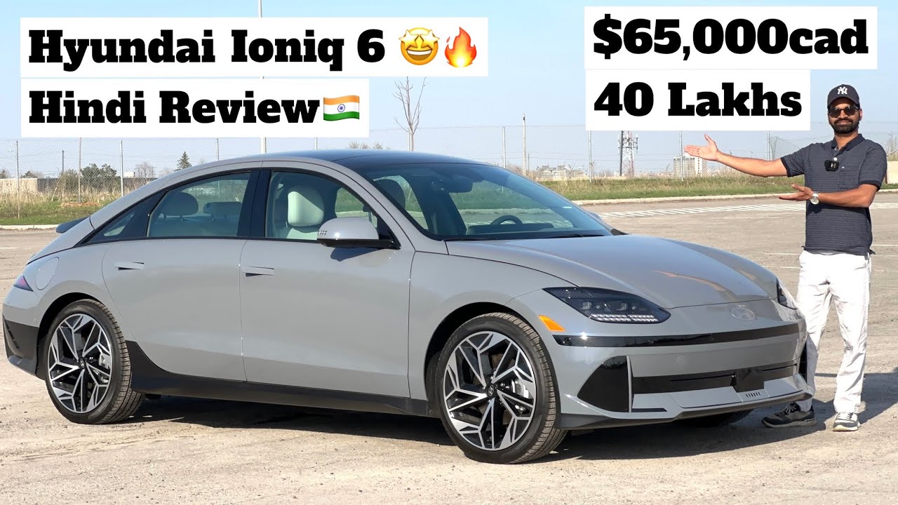 2023 Hyundai Ioniq 6 is the Coolest New Hyundai | Hindi 🇨🇦