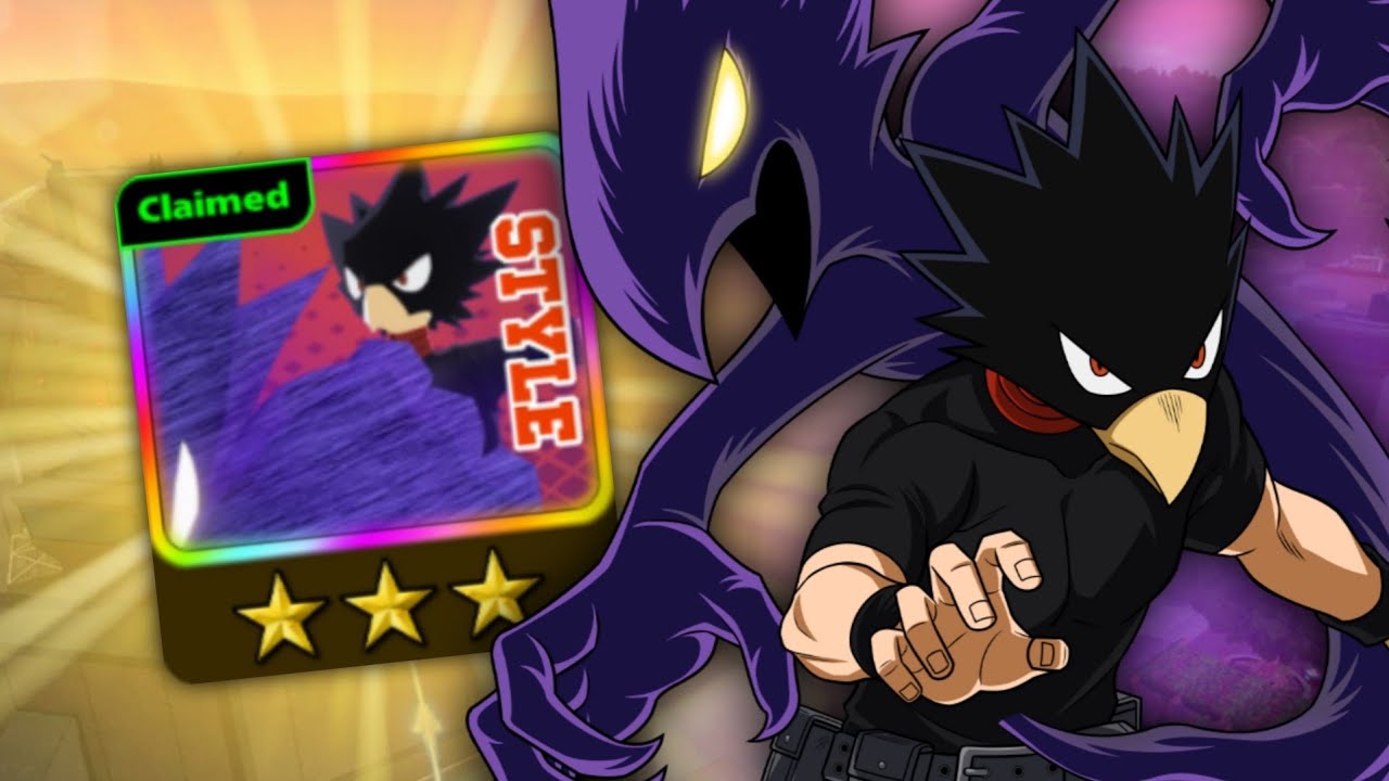 Saqué a Tokoyami en My Hero Ultra Rumble 