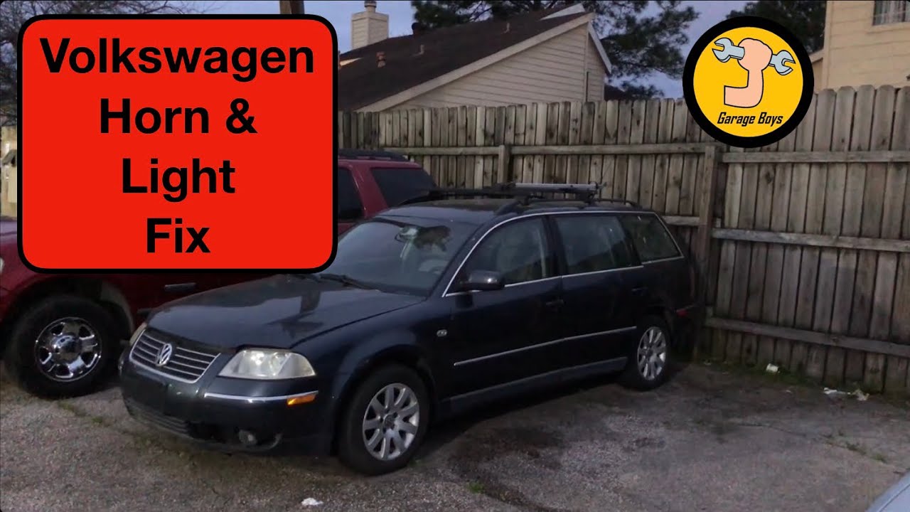 Volkswagen Passat: клаксон и фары не выключаются, модуль управления комфортом (CCM)