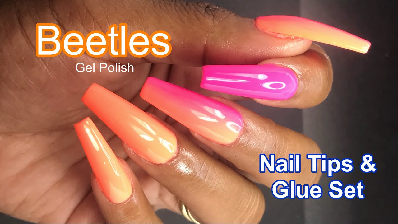 Beetles Gel Polish Nail Tips & Glue Set Review | Dupe to Apres and Kiara Sky Gel Systems?