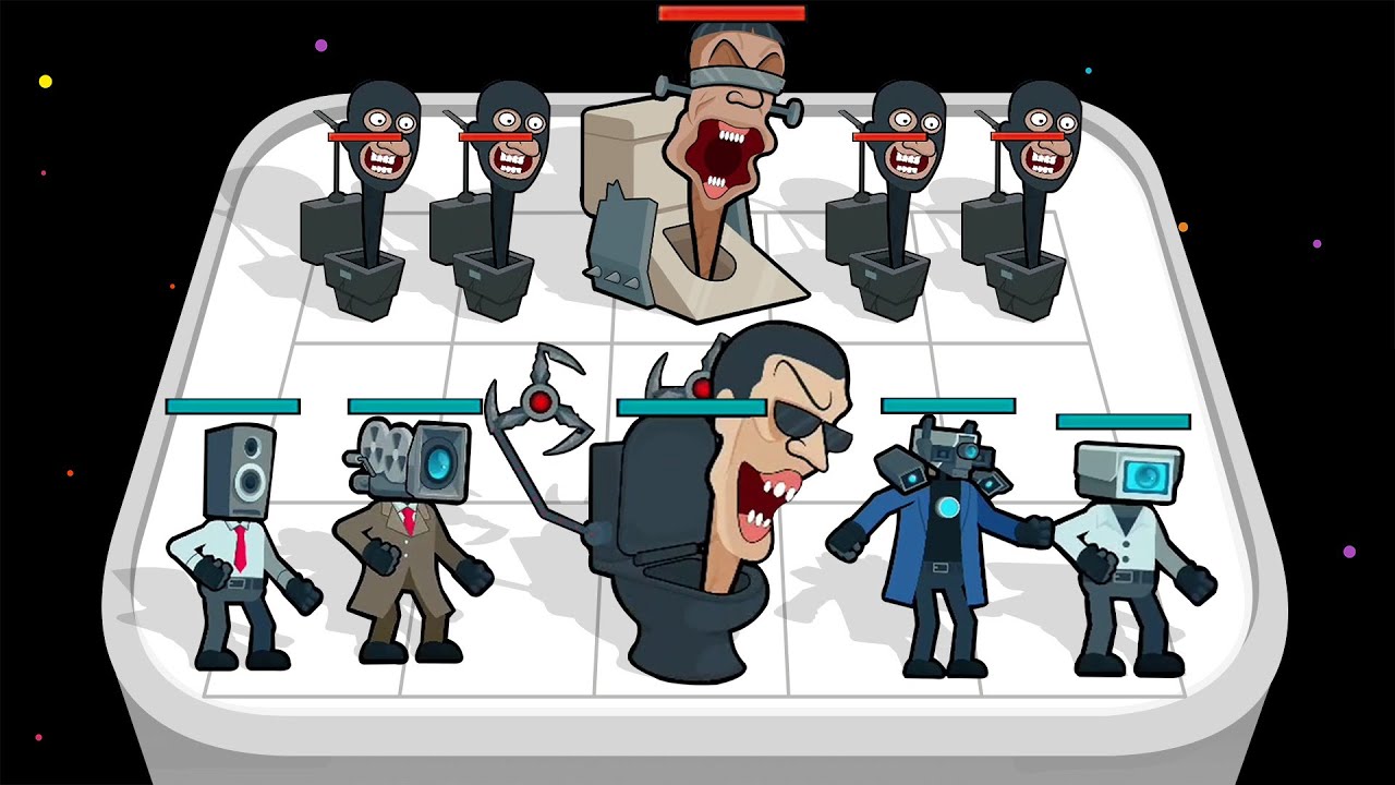 MERGE WAR: Skibydy Vs Kamera - Part 2 (Skibidi Toilet Merge Battles)