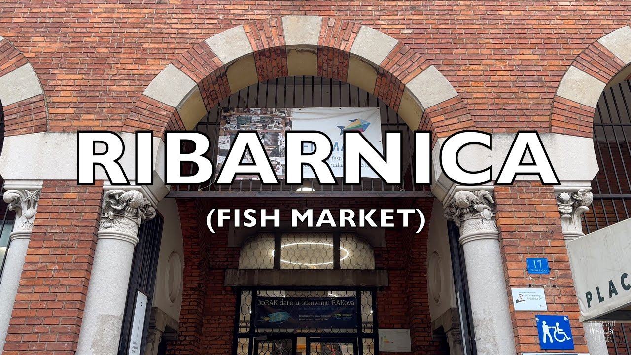 RIBARNICA (fish market) - 4K UHD