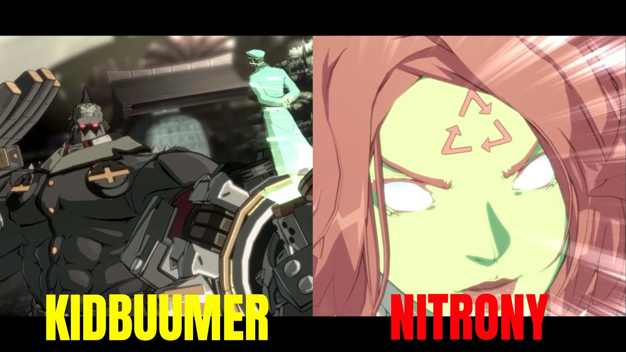 Guilty Gear KidBuumer Potemkin VS NitroNY Giovanna High Level Gameplay