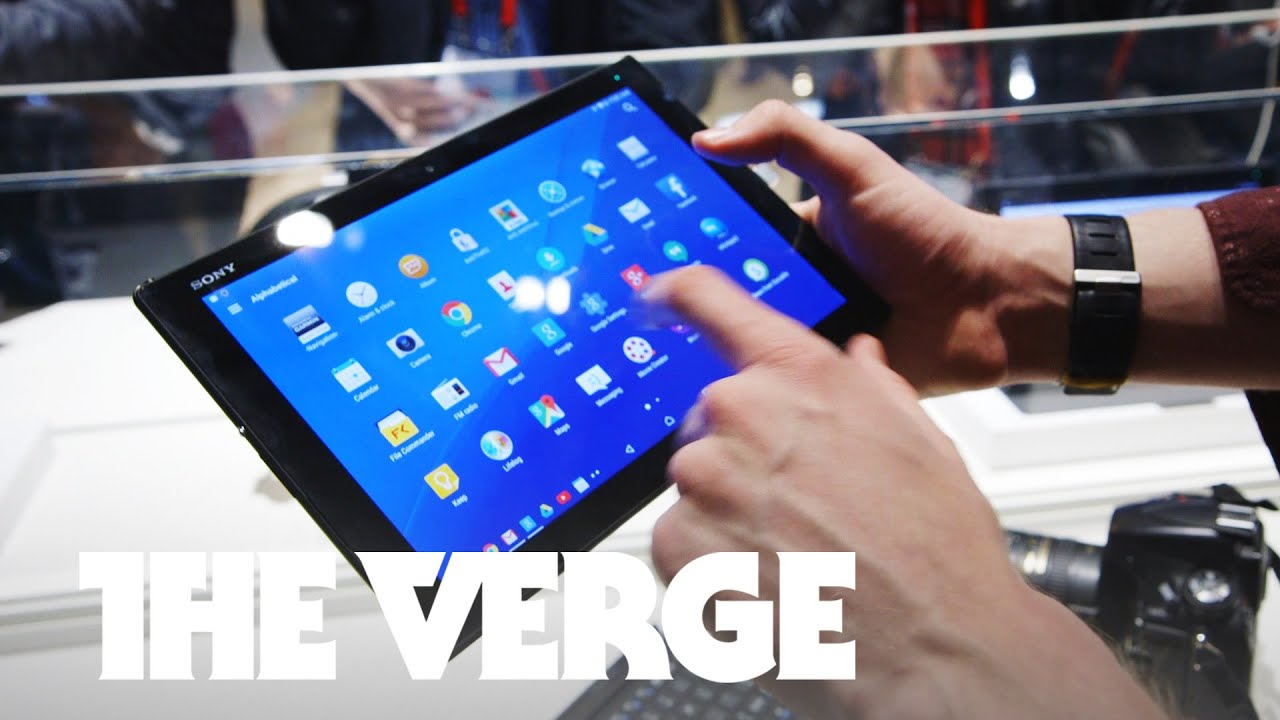 Hands on with the Sony Xperia Z4 Tablet & Xperia M4 Aqua at MWC 2015