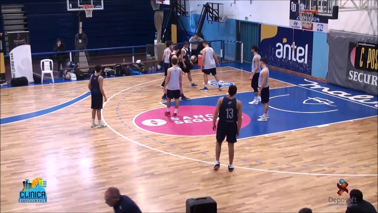 Chus Mateo - Defensa fondo en situaciones de pick and roll a 45º
