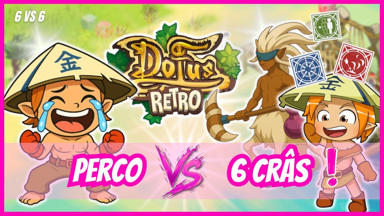 DOFUS [BOUNE] : ATTAQUE PERCO VS CRA CRA CRA CRA...