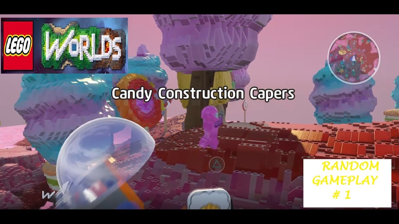 LEGO WORLDS - CANDY CONSTRUCTION CAPERS