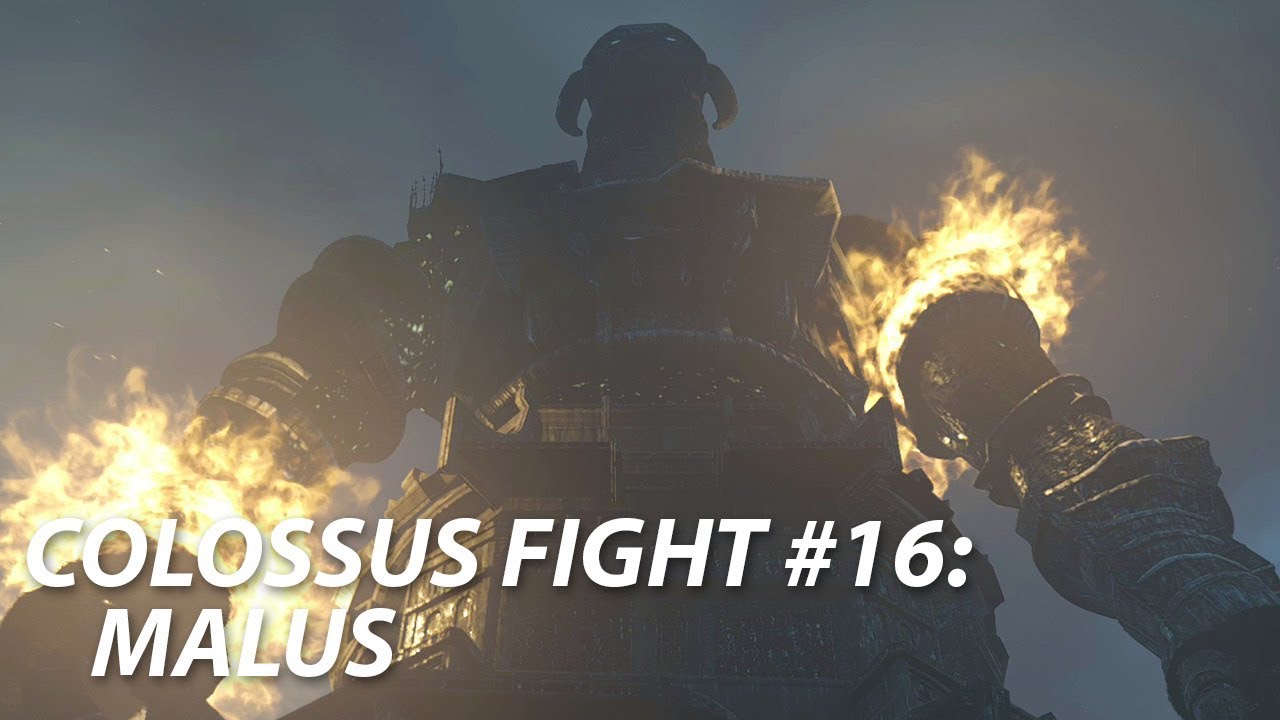 [4K] Shadow of the Colossus (PS4) - Colossus #16: Malus Fight FINAL BOSS