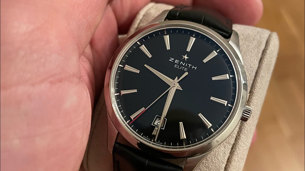 Unboxing Zenith Elite Captain Central Second