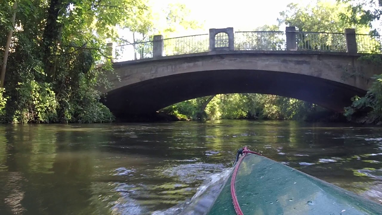 Von Möckern (Heuweg) flussabwärts auf der weißen Elster Teil 3