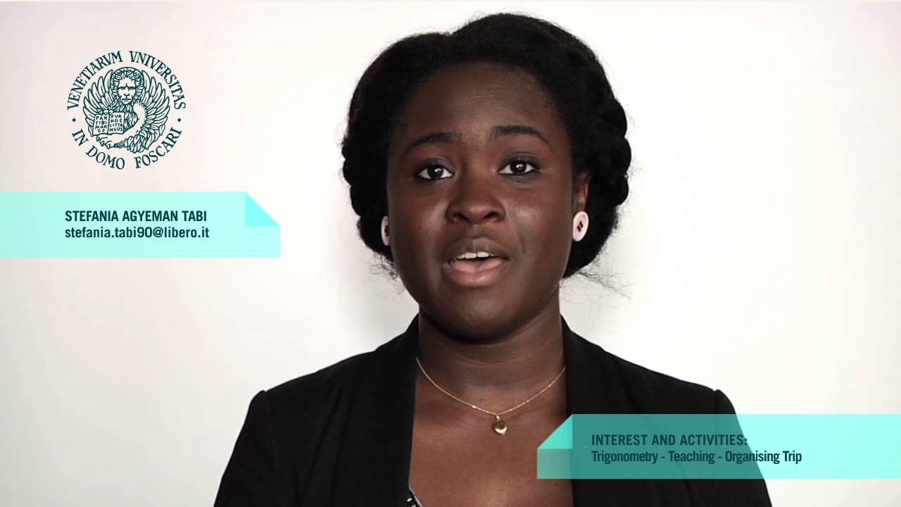 Video CV Stefania Agyeman Tabi