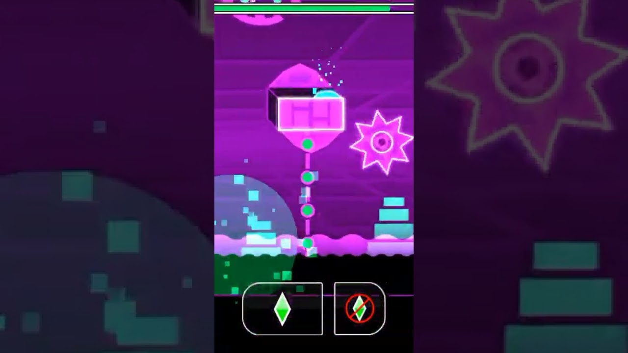 doing the TOE 2 ship 9 times in a row on mobile to prove its not hard #shorts #geometrydash #npesta