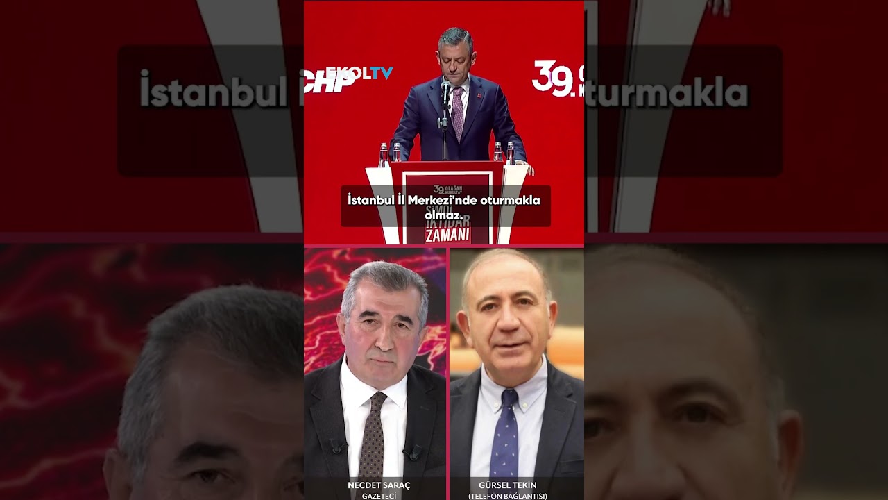 G&uuml;rsel Tekin ile Necdet Sara&ccedil; arasında canlı yayında tartışma: