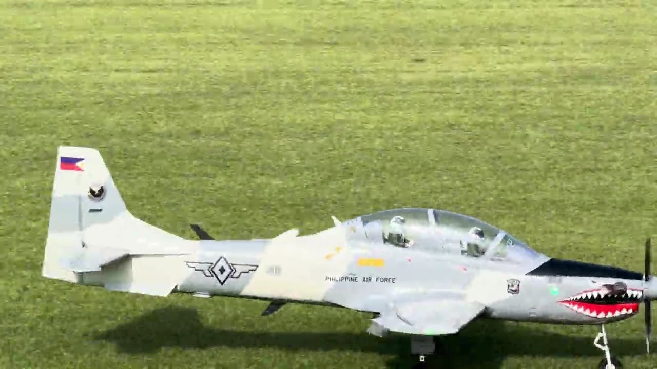 Avios Super Tucano 1.6 Maiden Takeoff / Flight - 4K 60FPS HDR