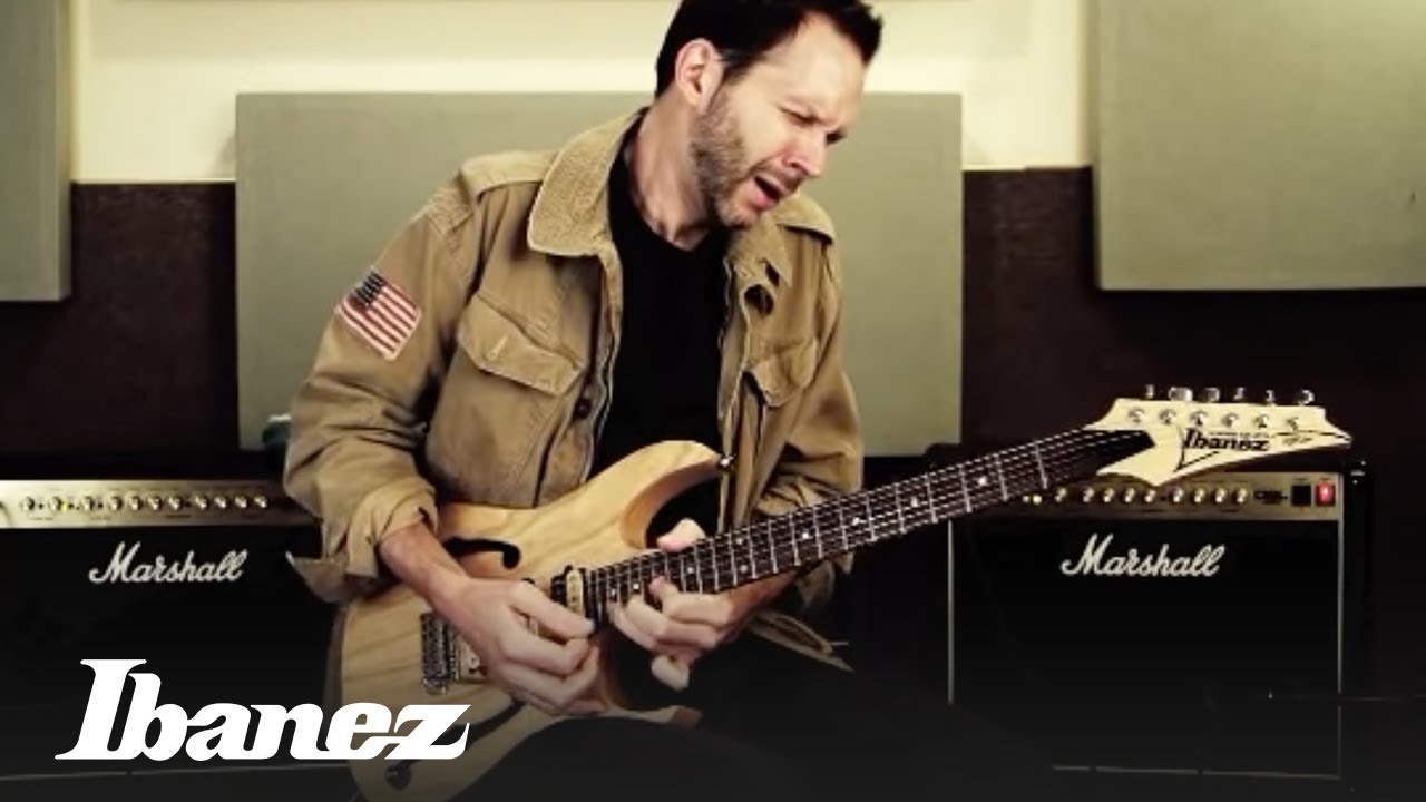 Paul Gilbert on the design and features of his Ibanez PGM80P Signature guitar