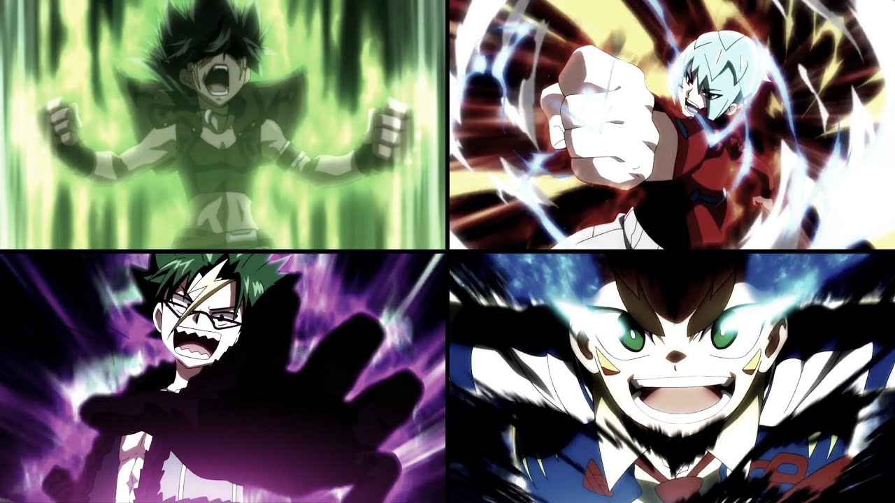 Kyoya and Silas Vs Dante and Delta (Nova Ball Z Season 6 Episode 14)