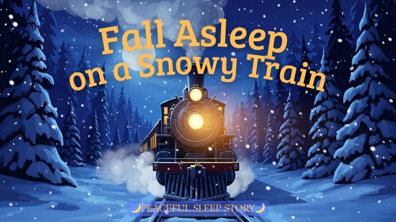 ❄️ Winter Train Stories for Sleep ❄️ A Night Journey Across Snowy Lands
