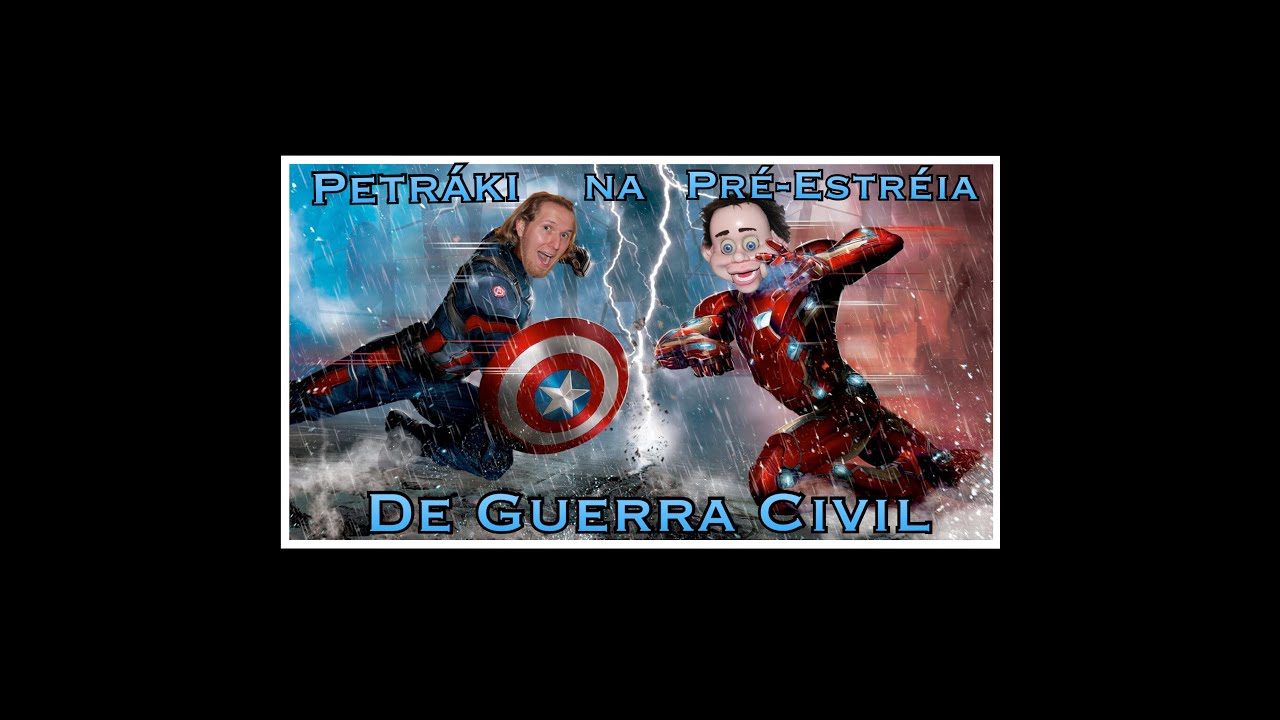 Petráki na Pré Estréia de Guerra Civil