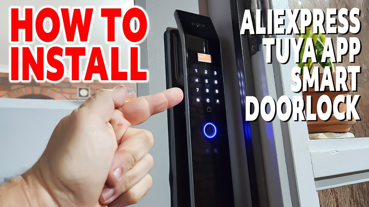 AliExpress Smart Door Lock Installation & Review: Face Recognition, Fingerprint & Key Fob!