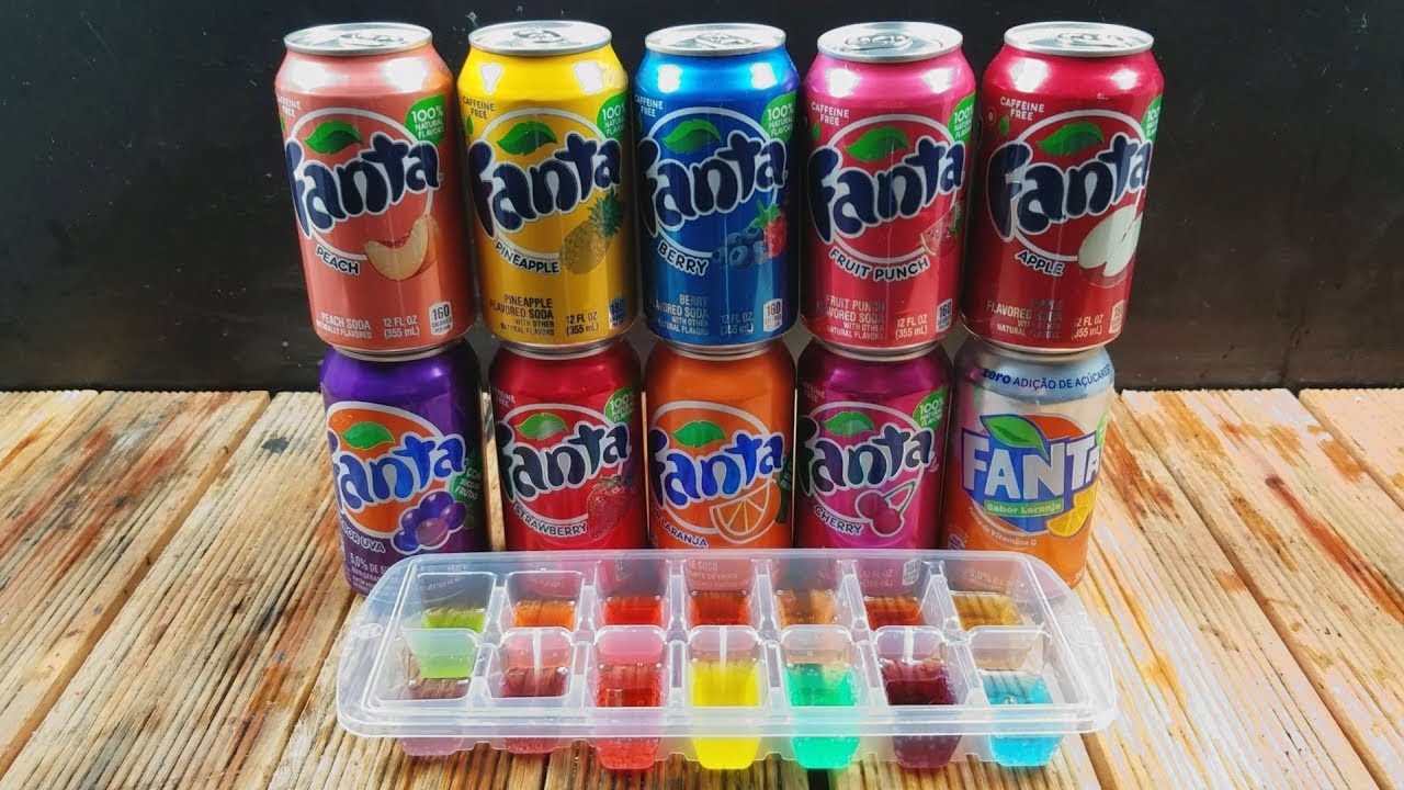 Experimento: Criei novos sabores de FANTA!