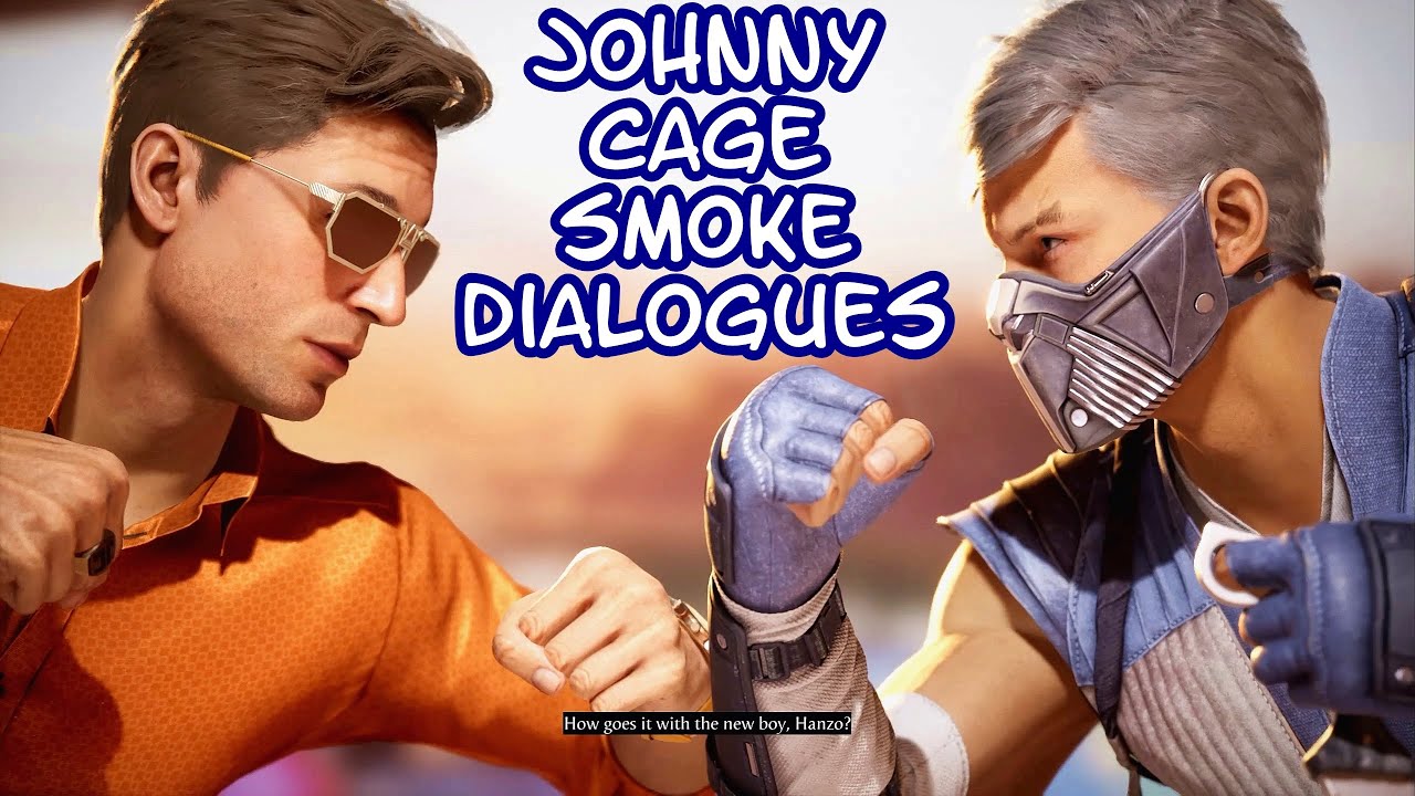 Johnny Cage v Smoke - Dialogues - Mortal Kombat 1
