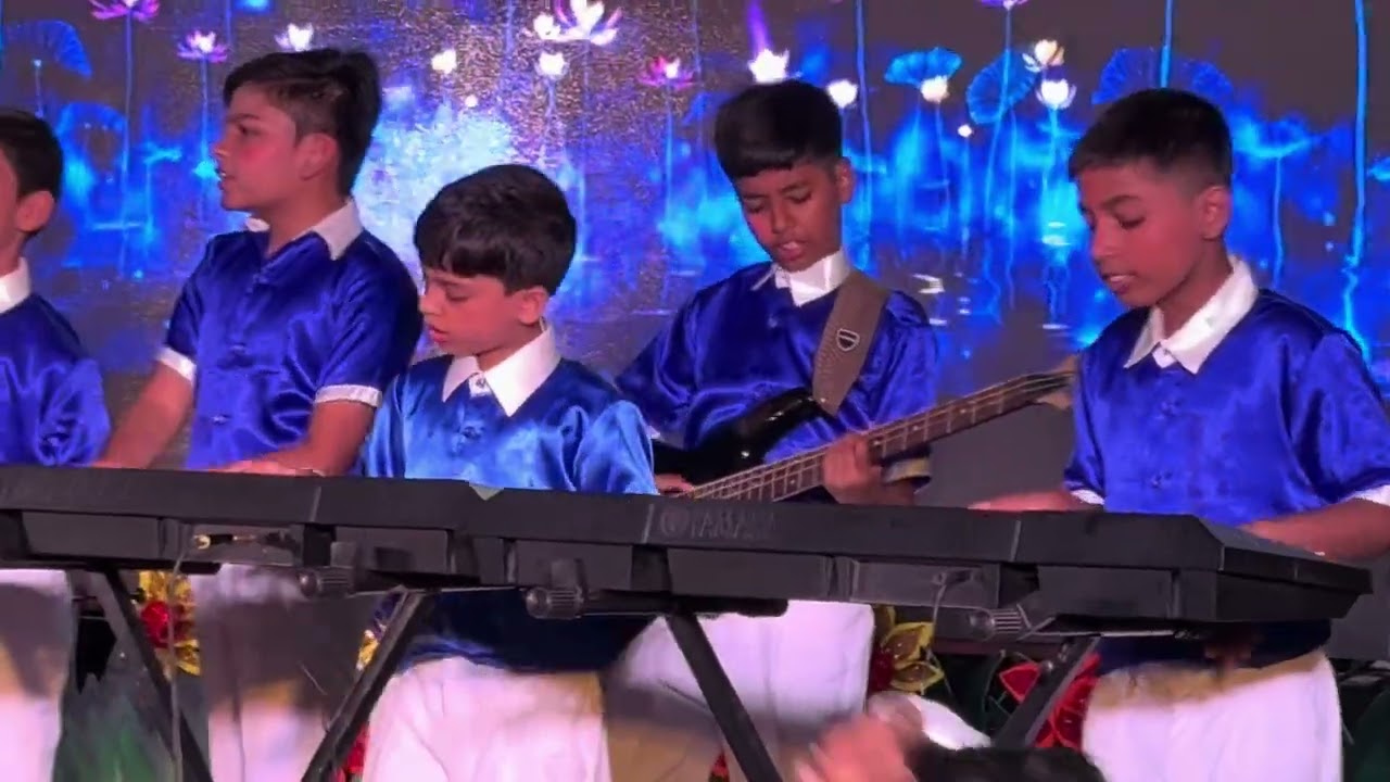 Ansh’s performance in annual function of DPS, Patna East, 2025-26