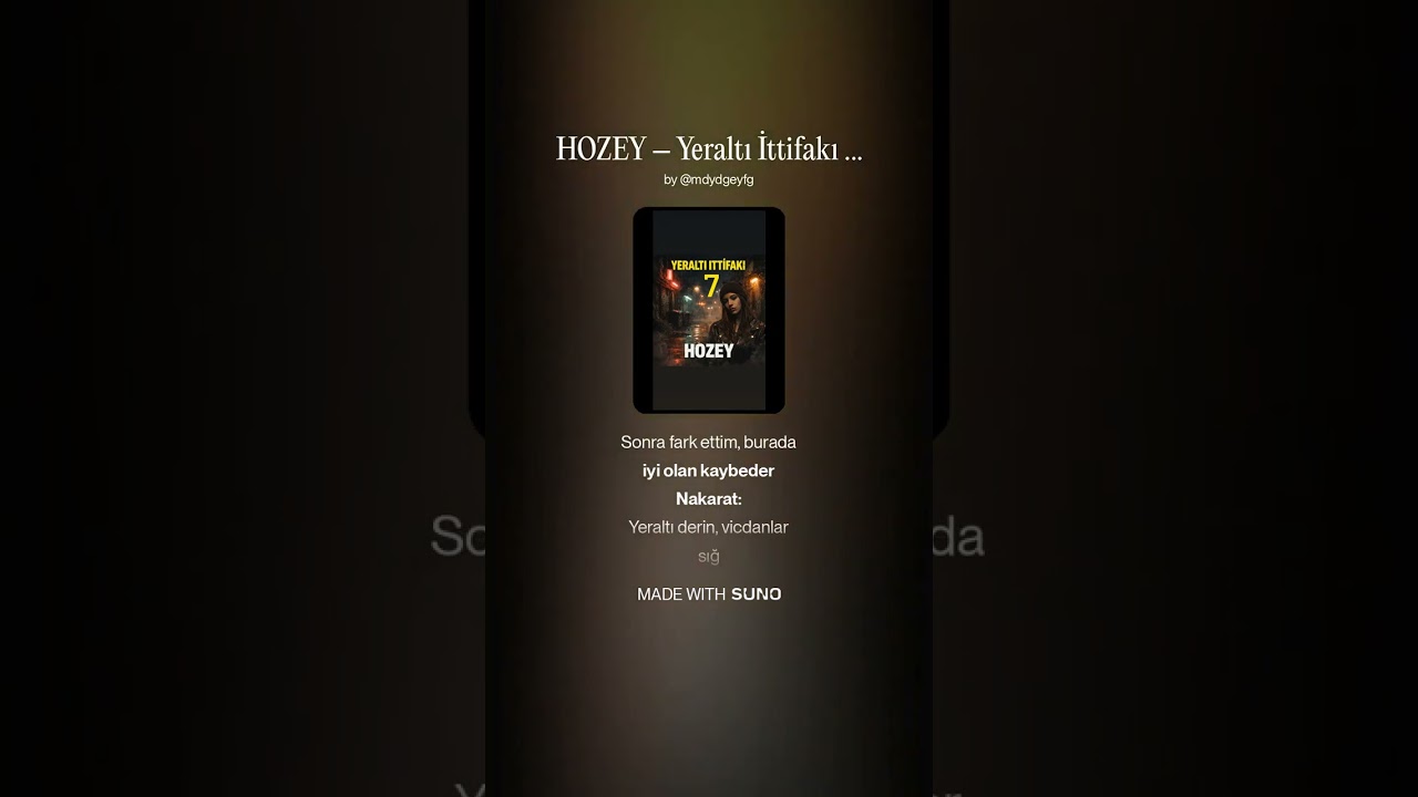 HOZEY YERALTI İTTİFAKI 7