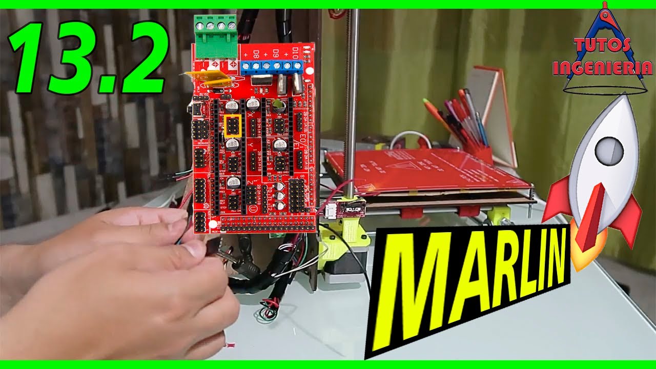 🔰 Cargar MARLIN y conexión a RAMPS, impresora 3D ( Vídeo #13.2) 🔆