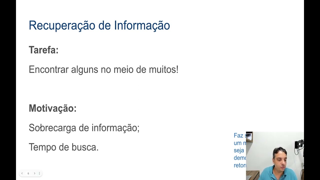 RI#01 - Recuperação de Informação ( Introdução - Parte 01)