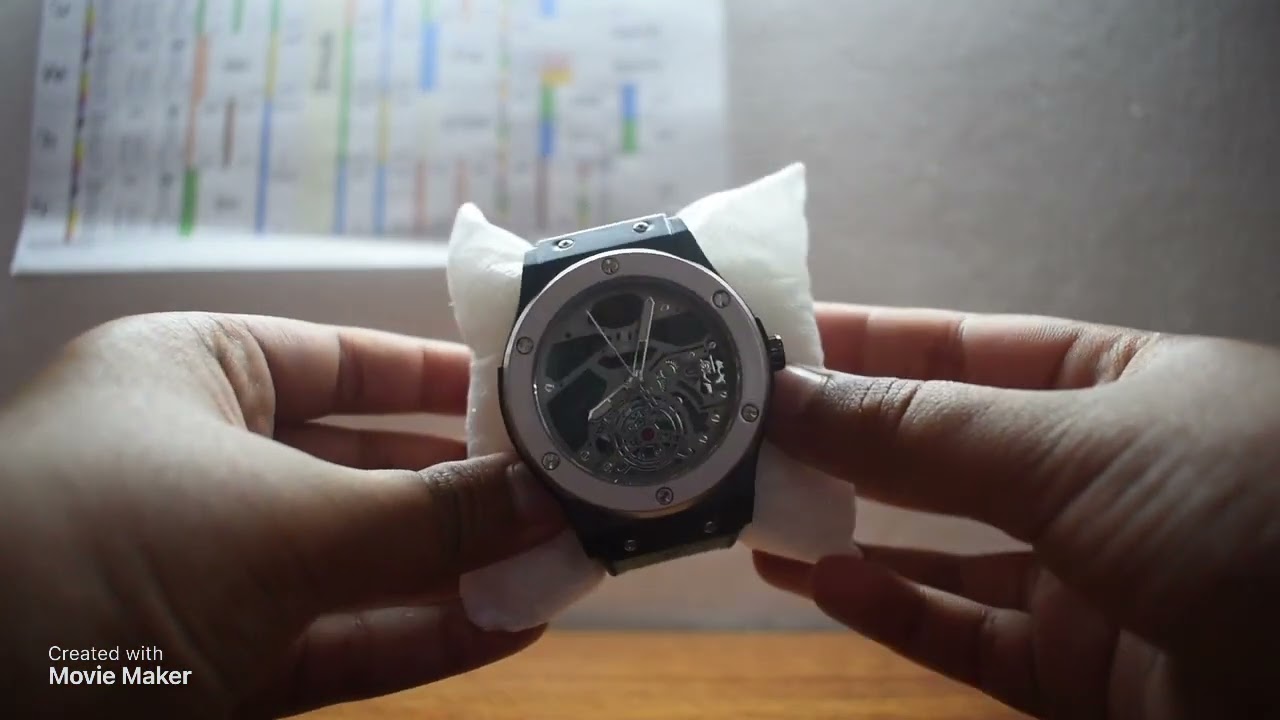 Reviewing a HUBLOT watch