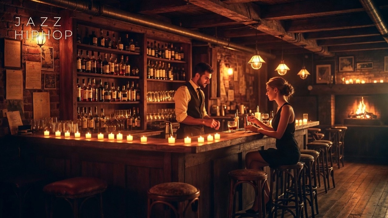 [Playlist] Jazz Hip Hop Bouncy Boom Bap | Groovy Whiskey Bar Vibes 💜