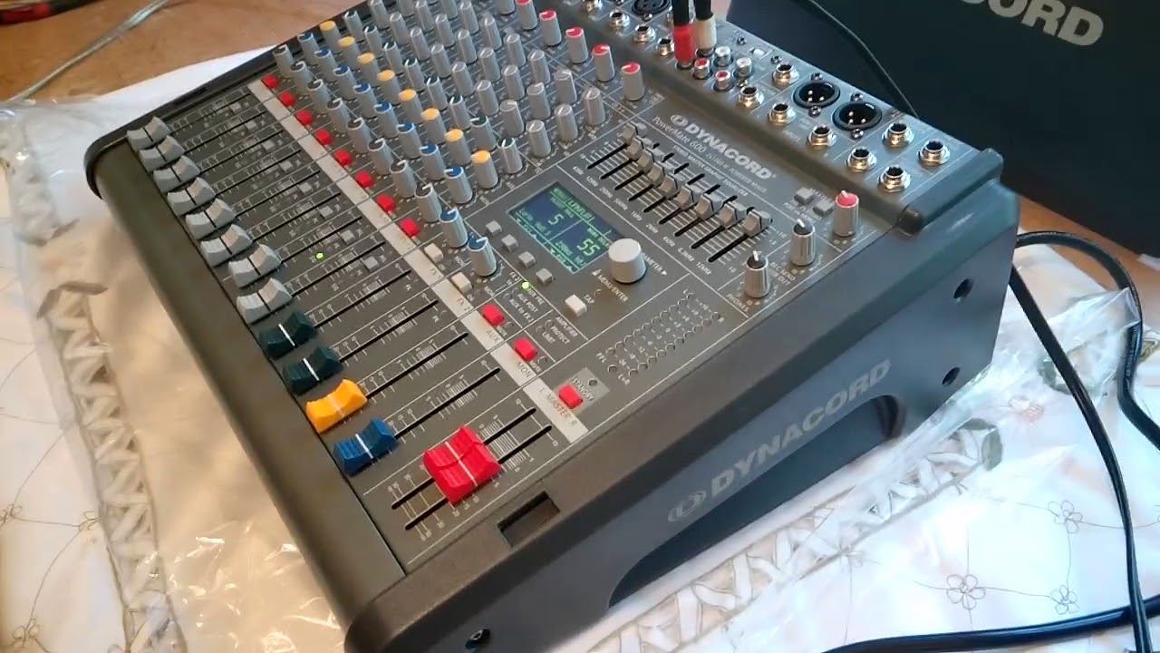 Активный микшер микшерный пульт Dynacord powermate 600-3.