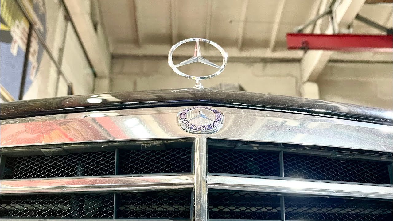 Развал схождение на Mercedes C204.