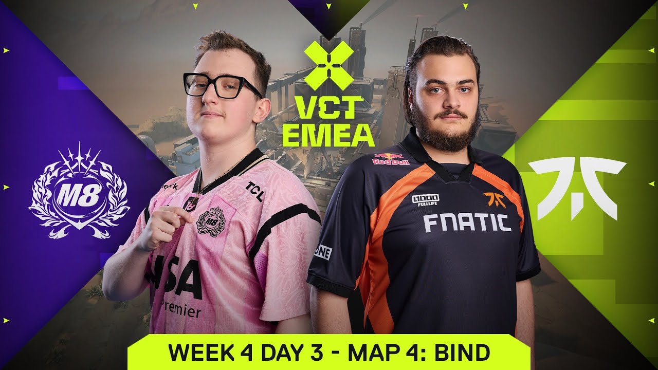 M8 vs. FNC - VCT EMEA 2026 Kickoff - Playoffs - Map 4