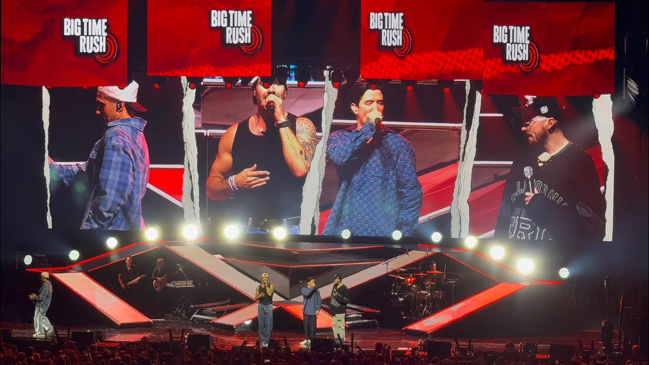 Big Time Rush - Boyfriend (live from the In Real Life Worldwide tour, Budapest, 2025)