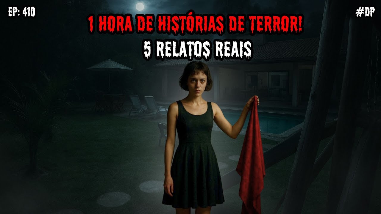 1 HORA DE TERROR! - 5 RELATOS REAIS | EP.410 