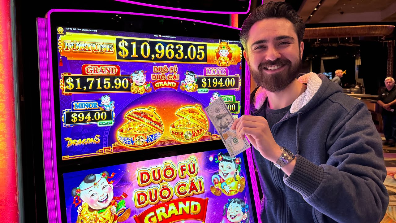 Playing a Slot I've NEVER Played Before! Duo Fu Duo Cai Grand!