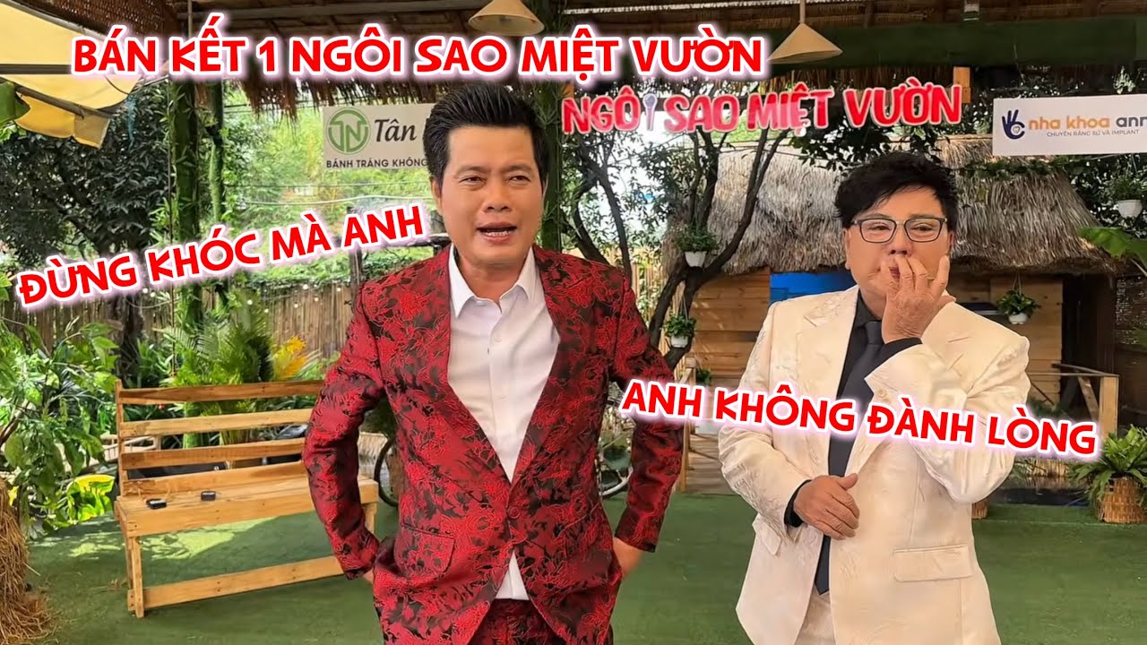 Ghi hình BÁN KẾT Ngôi Sao Miệt Vườn 4: Ngọc Huyền, Châu Thanh, Minh Nhí khóc ròng phải loại gà cưng 