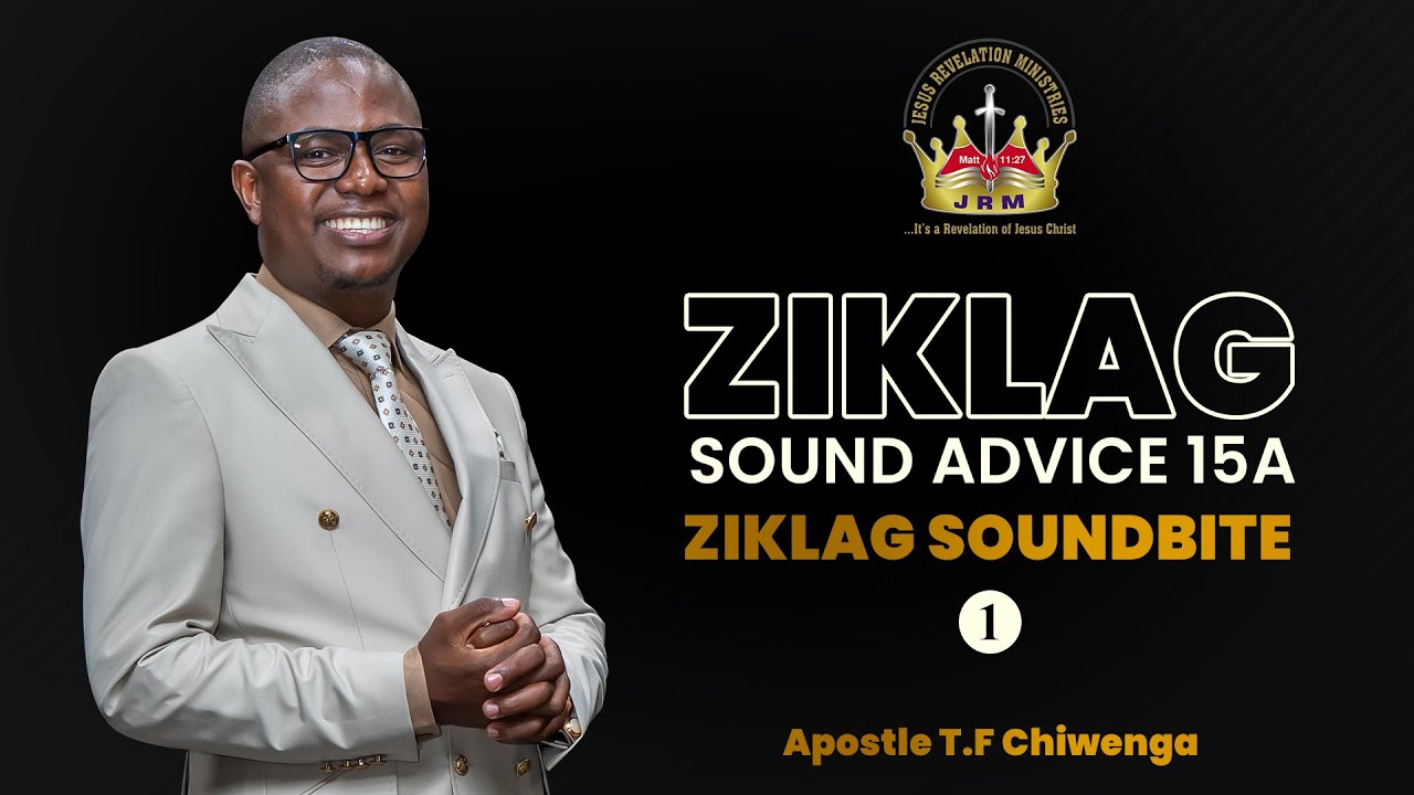 Ziklag Sound Advice 15A: Ziklag Soundbite 1 | Apostle T.F Chiwenga |  Sunday Service | 30 June 2024