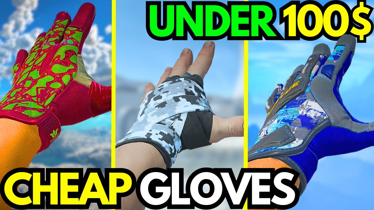 The BEST Gloves in CS2 For Under $100 (BUDGET Glove Skins 2024)