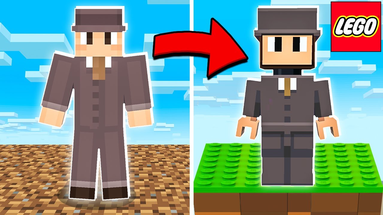MINECRAFT, ALE WSZYSTKO SIĘ ZMIENIA W KLOCKI LEGO!